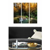 WALLXPERT MDF110611769 Višenamenska Dekorativna MDF Slika (3 Komada) | Eponuda.com