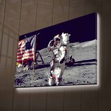 Wallity Zidna slika sa LED osvjetljenjem NASA-030, 45x70 cm | Eponuda.ba