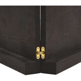 Stolna Mizna plošča temno siva 140x60x6 cm obdelana trdna hrastovina, (20979354) | Shoptok.si