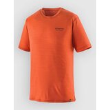 Patagonia Cap Cool Merino Blend Graphic Lycra heritage hd / coal orange | Shoptok.si