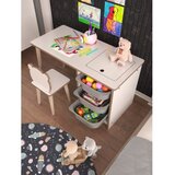 Hanah home Radni sto Soho White Grey
