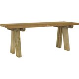 vidaXL Vrtna klupa 110 cm od masivne impregnirane borovine | shoptok.hr