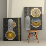 Wallity Zidna dekoracija 2KNV4347, 70 x 100cm, 2 komada | Eponuda.ba