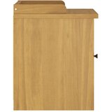  Klupa za predsoblje SANDNES 45x40x50 cm od masivne borovine Smeđa | shoptok.hr