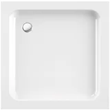 tuš kad za prhanje Leon 80 x 80 x 8, kvadratna, brez obloge in sifona