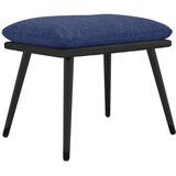  Tabure plavi 45x29,5x35 cm od tkanine i umjetne kože | shoptok.hr