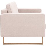  2-dijelni set sofa od tkanine krem | shoptok.hr