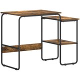  Stol s pohranom Dimljeni hrast 100 x 50 x 75 cm | shoptok.hr