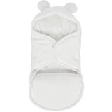 MeowBaby Bijela dječja povojnica od buklé materijala 45x80 cm - | shoptok.hr