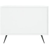  Stolić za kavu bijeli 50 x 50 x 40 cm od konstruiranog drva | shoptok.hr