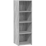 Maison Chic Visoka omara - Komoda - Predalnik siva sonoma 40x41x124 cm inženirski les, (21721882) Cene