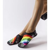 Gemre Black water shoes with colorful print Krejz | Shoptok.si