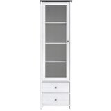 BRW VITRINA PORTO - SVETLO SIVI BOR | Shoptok.si