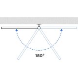  Vertaduro - Električni okretni sušač za peškire sa termostatom ARA 60W/230V 65x49 cm IP44 crna | Eponuda.com