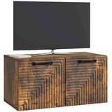 TV Omarica za TV, ki jo lahko montiraš na steno Dimljen hrast, (5000210210) | Shoptok.si