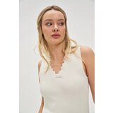 Marisse Women's T-Shirt L-Ts-4717 Off White Cene