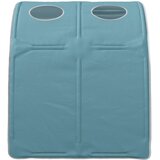  Tunis za krevet 2 pcs Svjetloplava 211 x 67.5 x 2 cm Poliester | shoptok.hr