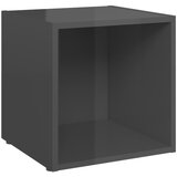 TV ormarići 4 kom sjajni sivi 37 x 35 x 37 cm konstruirano drvo | shoptok.hr