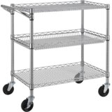 Shenzhen Ciber Technology Žičana kolica, 3 nivoa, 86x45x80cm, Siva | Eponuda.com