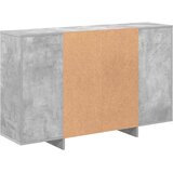  Komoda siva boja betona 120 x 30 x 75 cm od konstruiranog drva | shoptok.hr