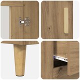  Kreveta Umjetnički hrast 69,5 x 34 x 90 cm Konstruirano drvo | shoptok.hr