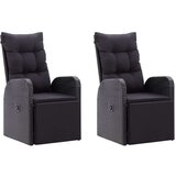  5-dijelni vrtni blagovaonski set crni | shoptok.hr