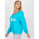 FANCY Sweatshirt-FA-BL-7754.55P-white-blue | Shoptok.si
