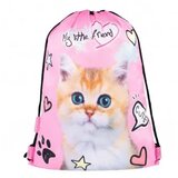 Unipap Telovadna vreča, športna vreča pink My little friend muca | Shoptok.si