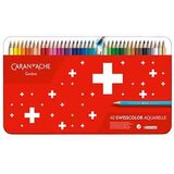 CARAN D'ACHE Set drvenih bojica Swisscolor Metal 40 kom Cene