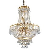 Lesnina XXXL KRISTALNA VISEČA SVETILKA Versailles 55/131 cm E14 Cene