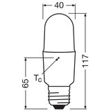  LED prigušiva sijalica E27/11W/230V 2700K CRI 90 - Osram | Eponuda.com