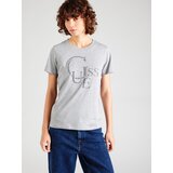 Guess Majica siva / črna / transparentna | Shoptok.si