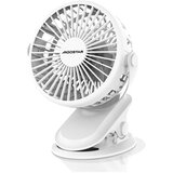 Aigostar Punjivi stoni ventilator sa stezaljkom 4W/5V 1500mAh beo | Eponuda.com