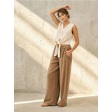 Sinsay Wide leg hlače s viskozom | shoptok.hr