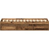 Posteljni okvir brez vzmetnice star les 135x190 cm, (21829333) | Shoptok.si