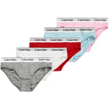 Calvin Klein Underwear Gaće svijetloplava / siva melange / svijetloroza / crvena / bijela
