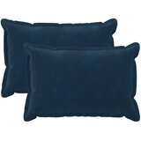  Presvlaka za jastuk 2 kom. HOUTEN Plava 50 x 75 cm - Dizajn s paspulom Plava 2 | shoptok.hr