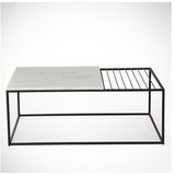 Woody Fashion Club sto Zinus, 95x43x55 cm, Bijelo-crni | Eponuda.ba