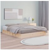 vidaXL Posteljni okvir 160x200 cm trden les Cene