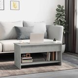  Stolić za kavu boja betona 102x50,5x52,5 cm konstruirano drvo | shoptok.hr