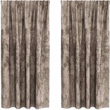  Baršunaste zavjese 2 pcs Boja cappuccina 175 x 140 cm Baršun | Eponuda.ba