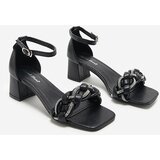 Resti Black women's sandals on the post Marienka - Footwear | shoptok.hr