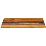  Pravokutna stolna ploča 60 x 100 cm 25 - 27 mm obnovljeno drvo | shoptok.hr