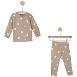 Just kiddin baby dječja pidžama s dugim rukavima dots beige Cijene