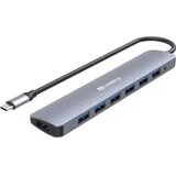 Sandberg USB HUB 7 port USB C - USB 3.0 136-40 | Eponuda.com