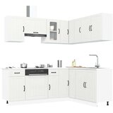 vidaXL 11-dijelni set kuhinjskih elemenata "Kalmar" izrađeno drvo | shoptok.hr
