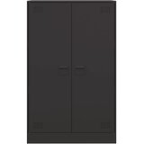 Komoda crna 67 x 39 x 107 cm čelična | shoptok.hr