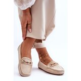 Boto Women's Classic Suede Loafers Beige Corinell | Shoptok.si