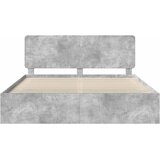  Krevetna konstrukcija Beton 180 x 200 cm Čvrsto borovo drvo | shoptok.hr