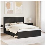 vidaXL Uzglavlje Crna PB - Crna 140 cm | shoptok.hr